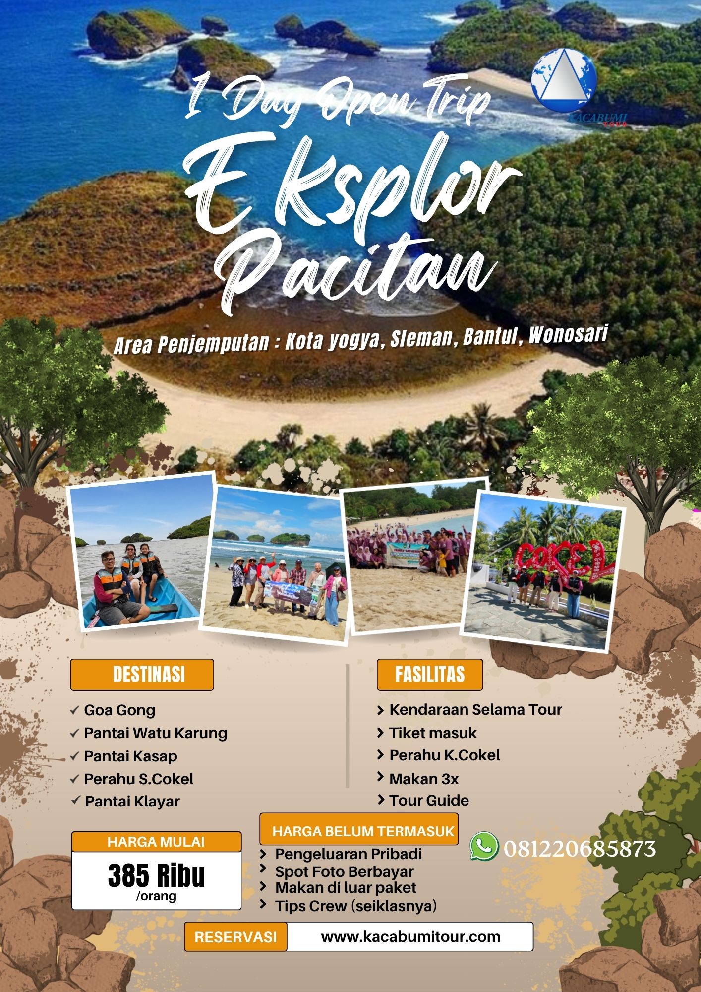 Pacitan Trip 1 Day